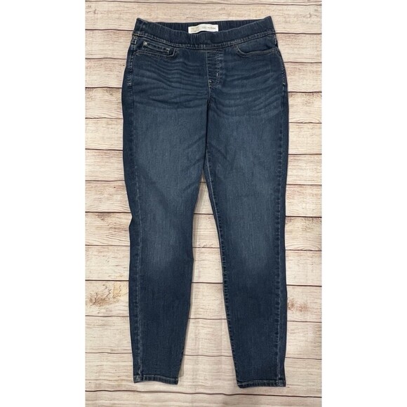Signature Levi Strauss Jeans Pull On Skinny Totally Shaping Size 12 - 31x30 - Picture 1 of 9